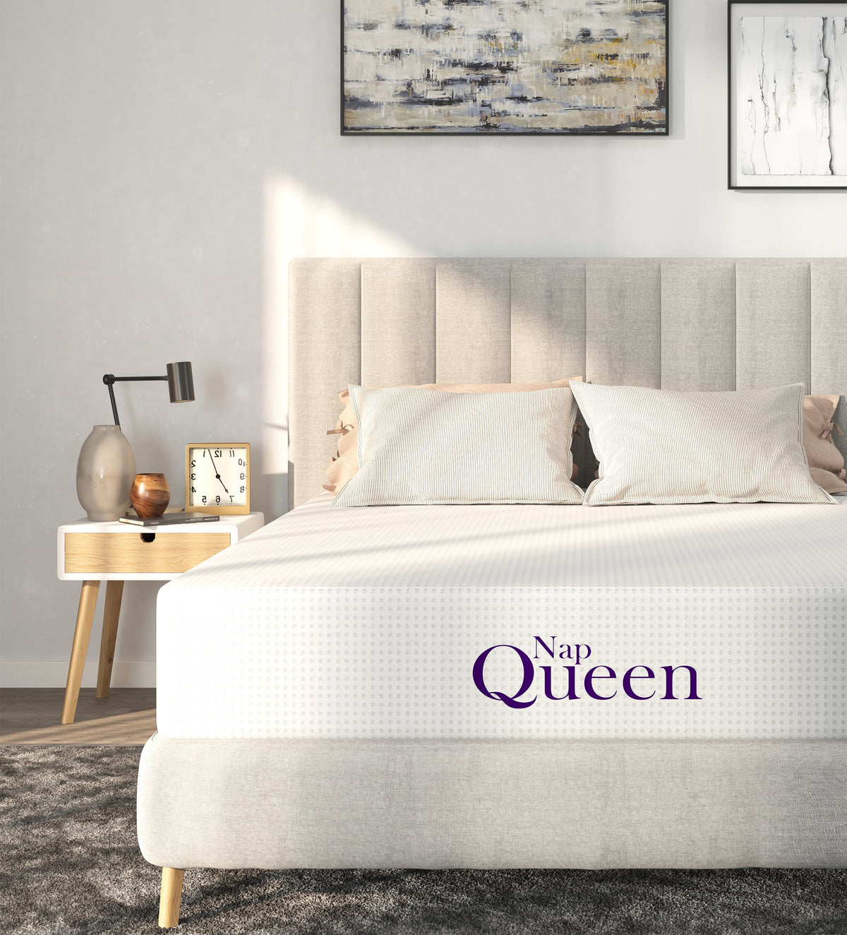 Charcoal Memory Foam Mattress S787922