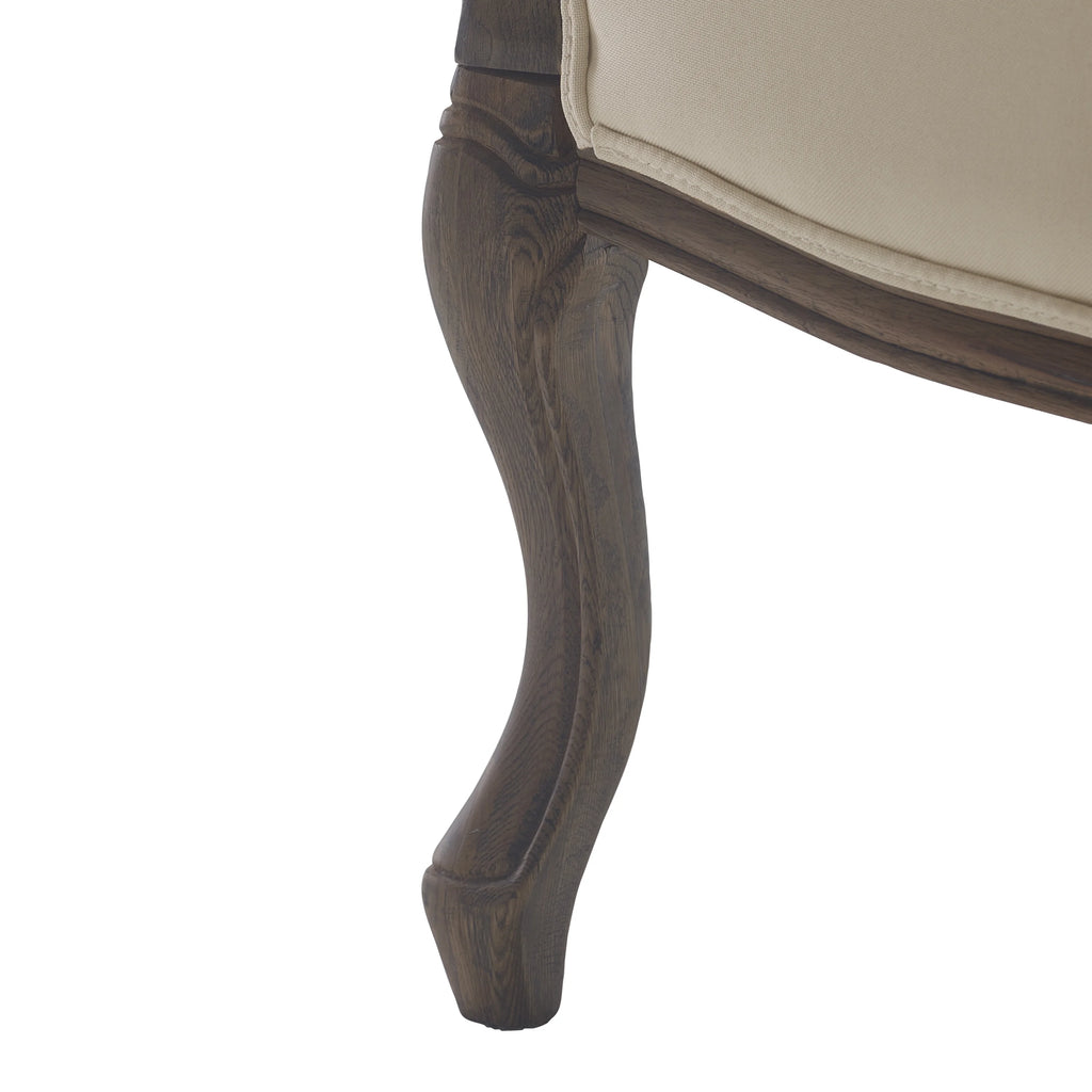 Cream Upholstered Accent Armchair R743649