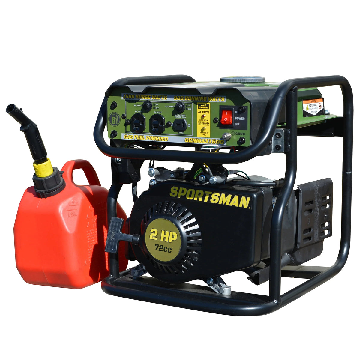 1500 Surge Watts Portable Gasoline Generator E3745