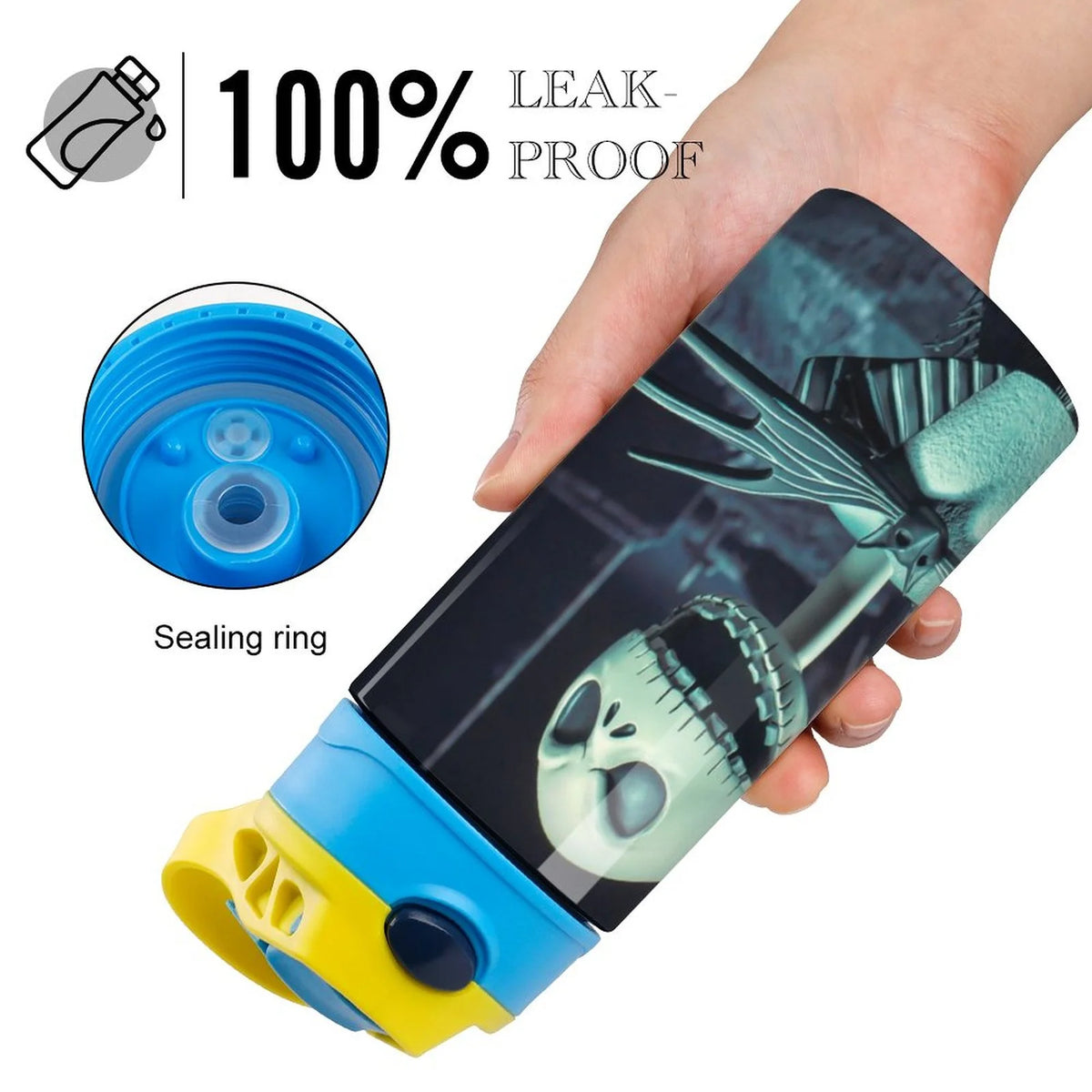 Insulated Stainless Steel Water Bottle with Straw P249