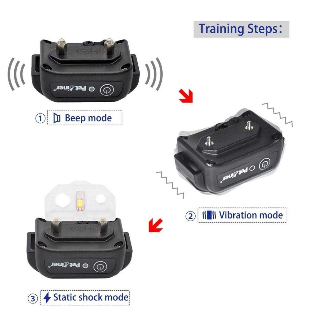 Waterproof Rechargeable 2 Dog Training Collar O74143