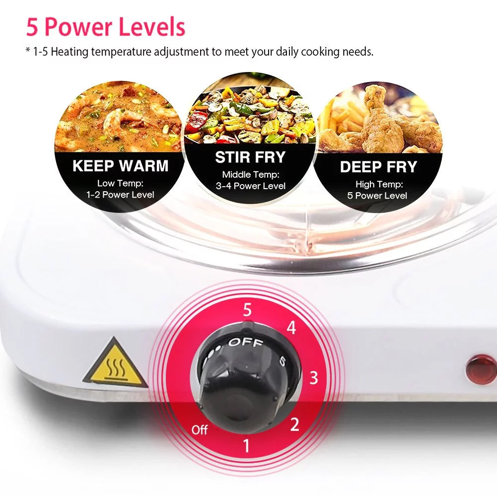 2000w Portable Electric Double Burner K7554