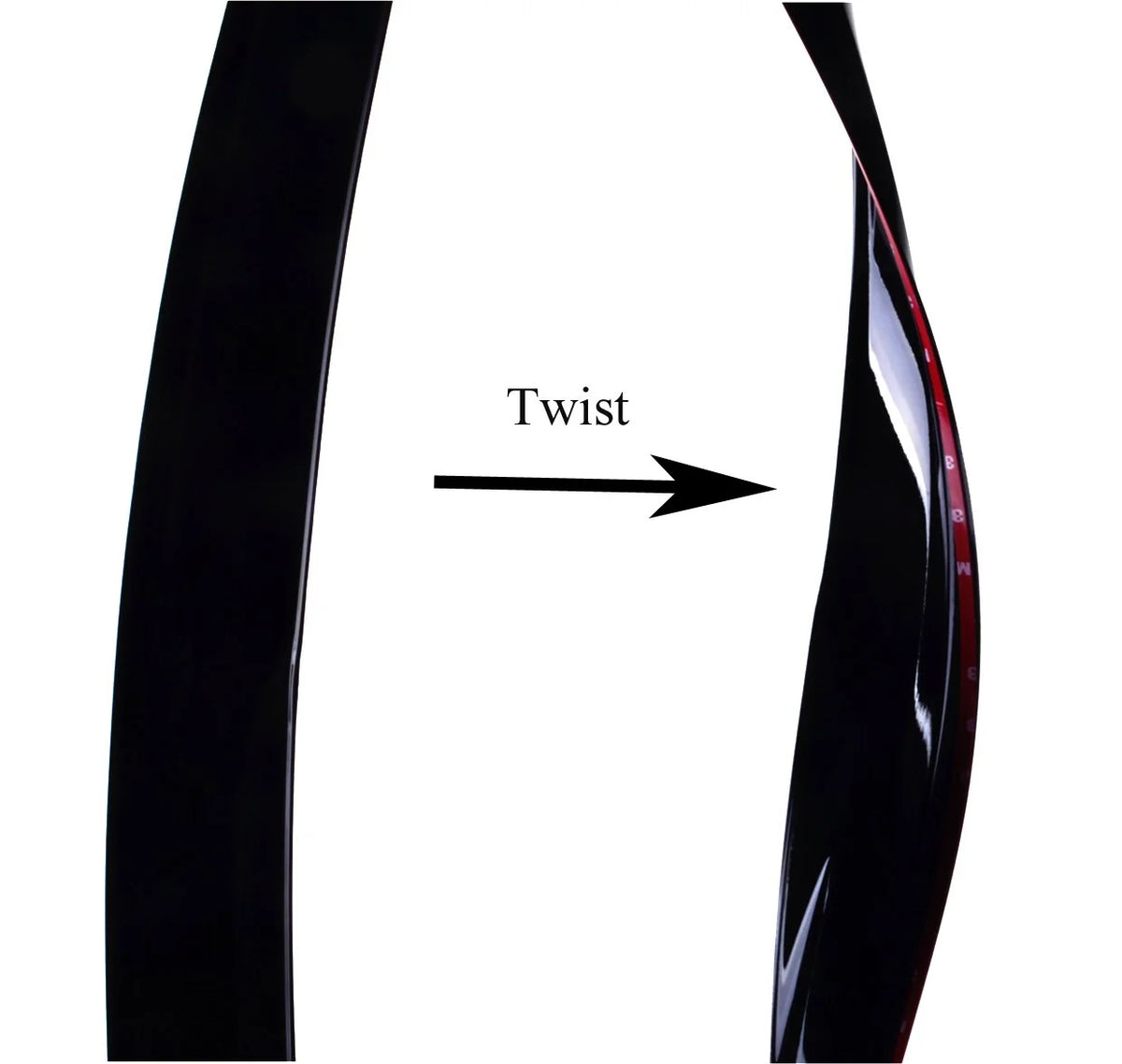 Acrylic Window Visor Sun Rain Deflector Guard N158363