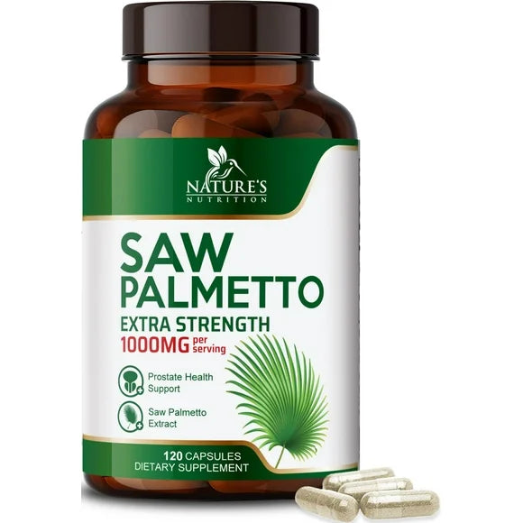 Saw Palmetto 1000MG Prostate Health Supplement 120 Capsules O4073
