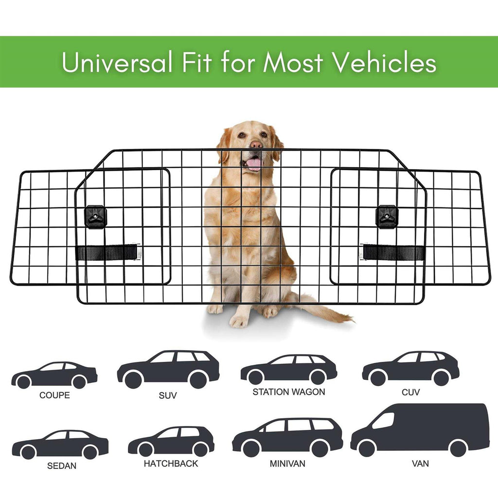 Adjustable Dog Car Barrier with Guard Mesh U691892