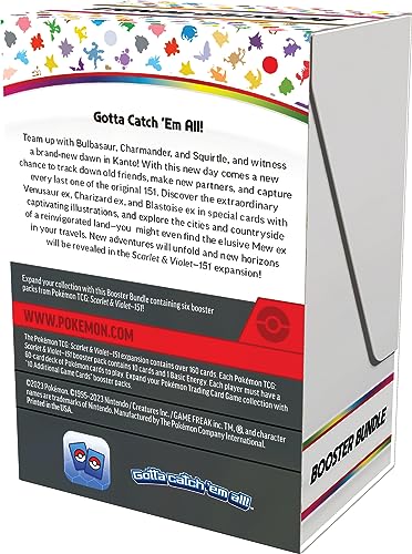 Pokemon TCG Booster Bundle A2423
