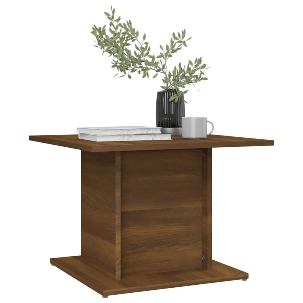 Brown Oak Engineered Wood Coffee Table N111