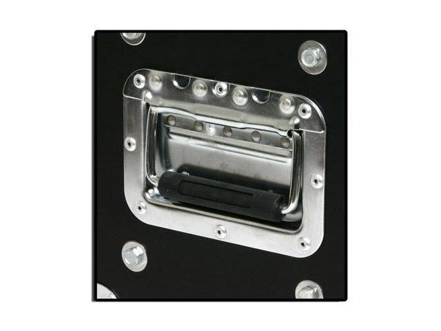 12 Space ATA Shock Mount Effects Rack Case with Casters P957