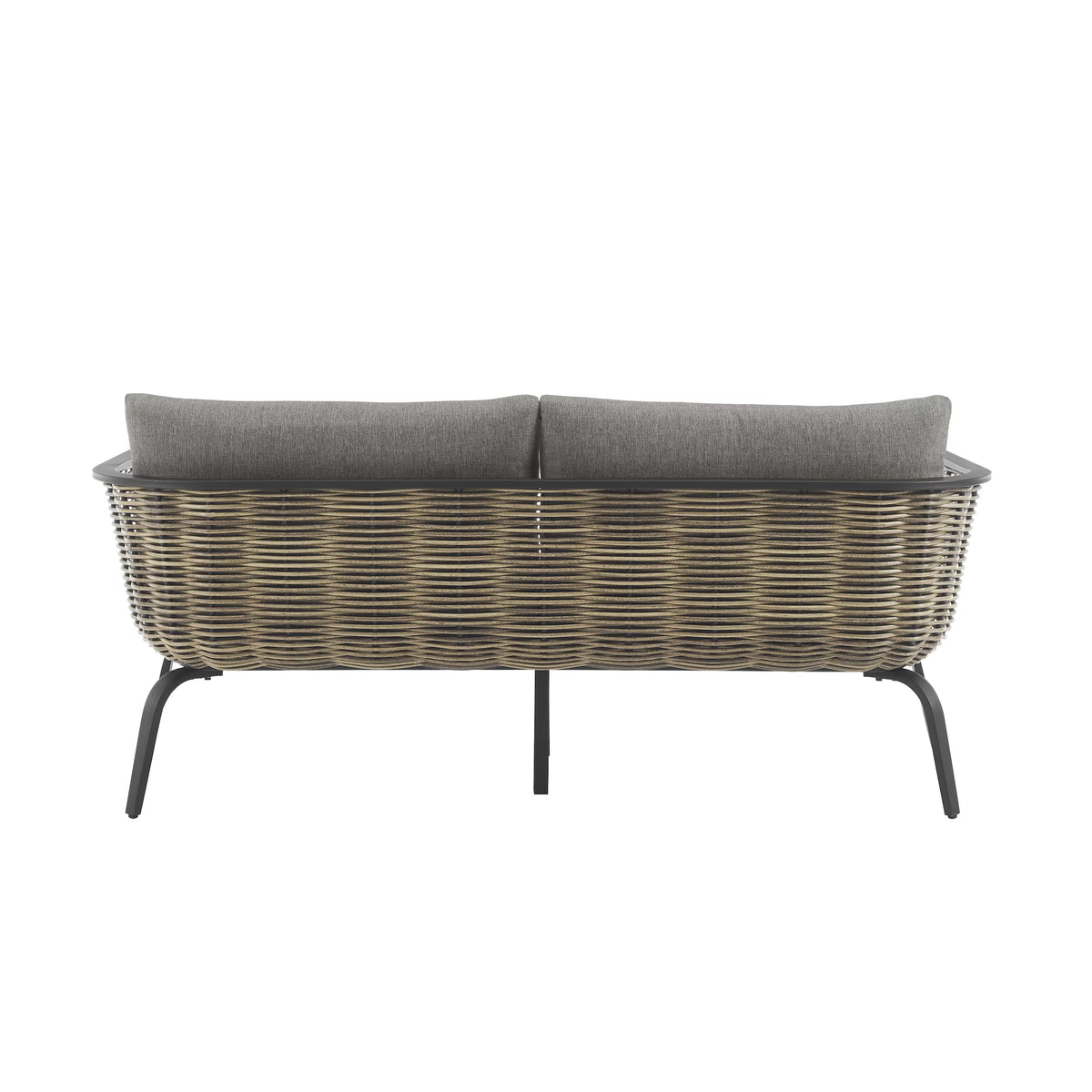 Black Outdoor Loveseat I71560