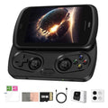 Black Handheld Retro Game Console with 128G Card F9235
