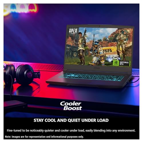 Black 15.6" FHD 144 Hz IPS Gaming Laptop with AMD Ryzen 9 8945HS, 64 GB DDR5 RAM, 2 TB PCIe SSD, Nvidia RTX 4060, Backlit Keyboard, W11 Pro L6107