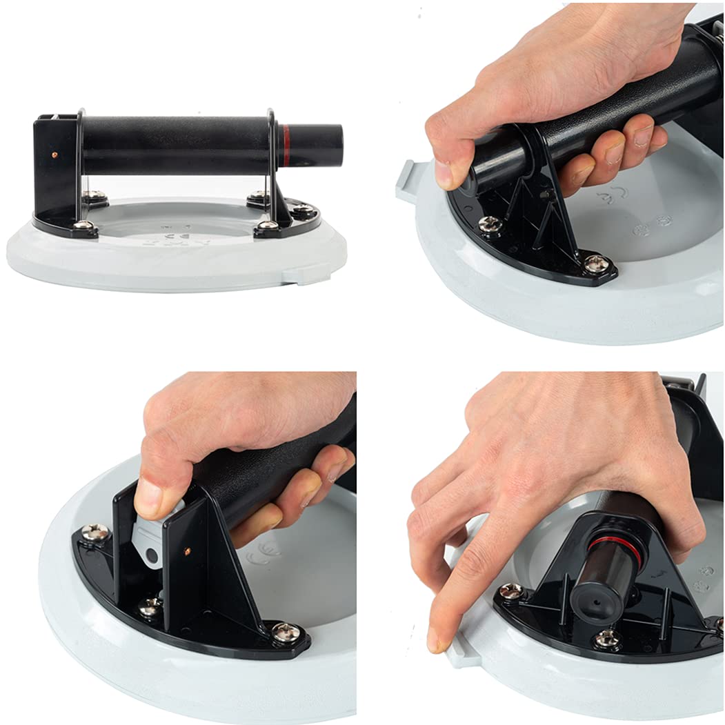 8 Glass Suction Cup with Handle and Pump L239214