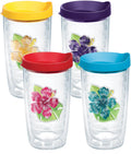 16oz 4pk Double Walled Insulated Tumbler with Lid Q884319