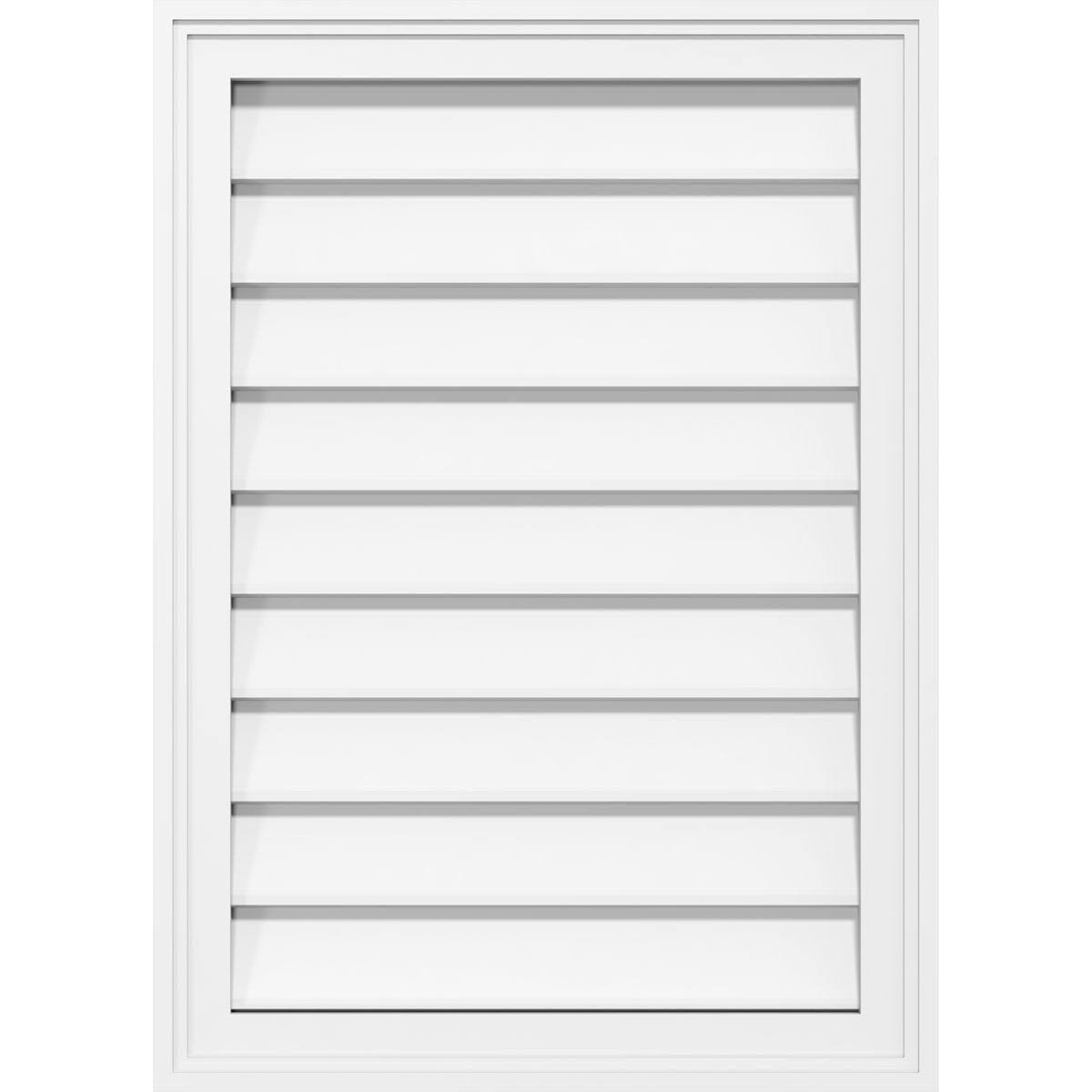 PVC Gable Vent U553