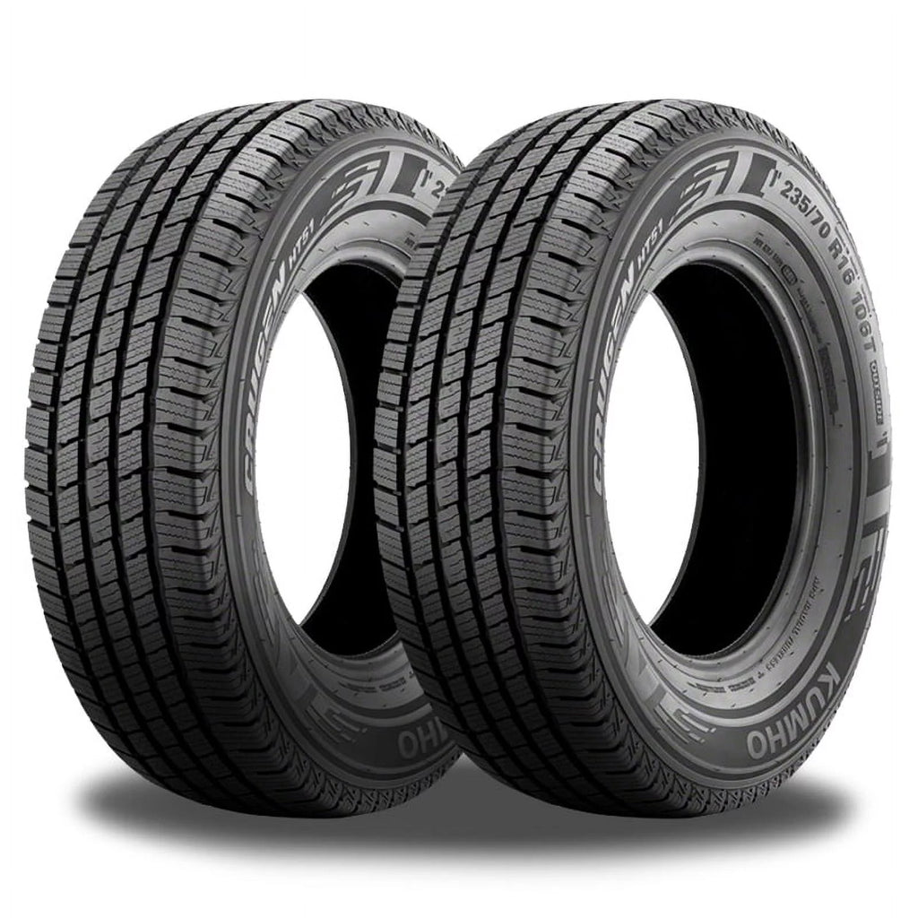 Set of 4 255/65R17 110T All Season Tires G895