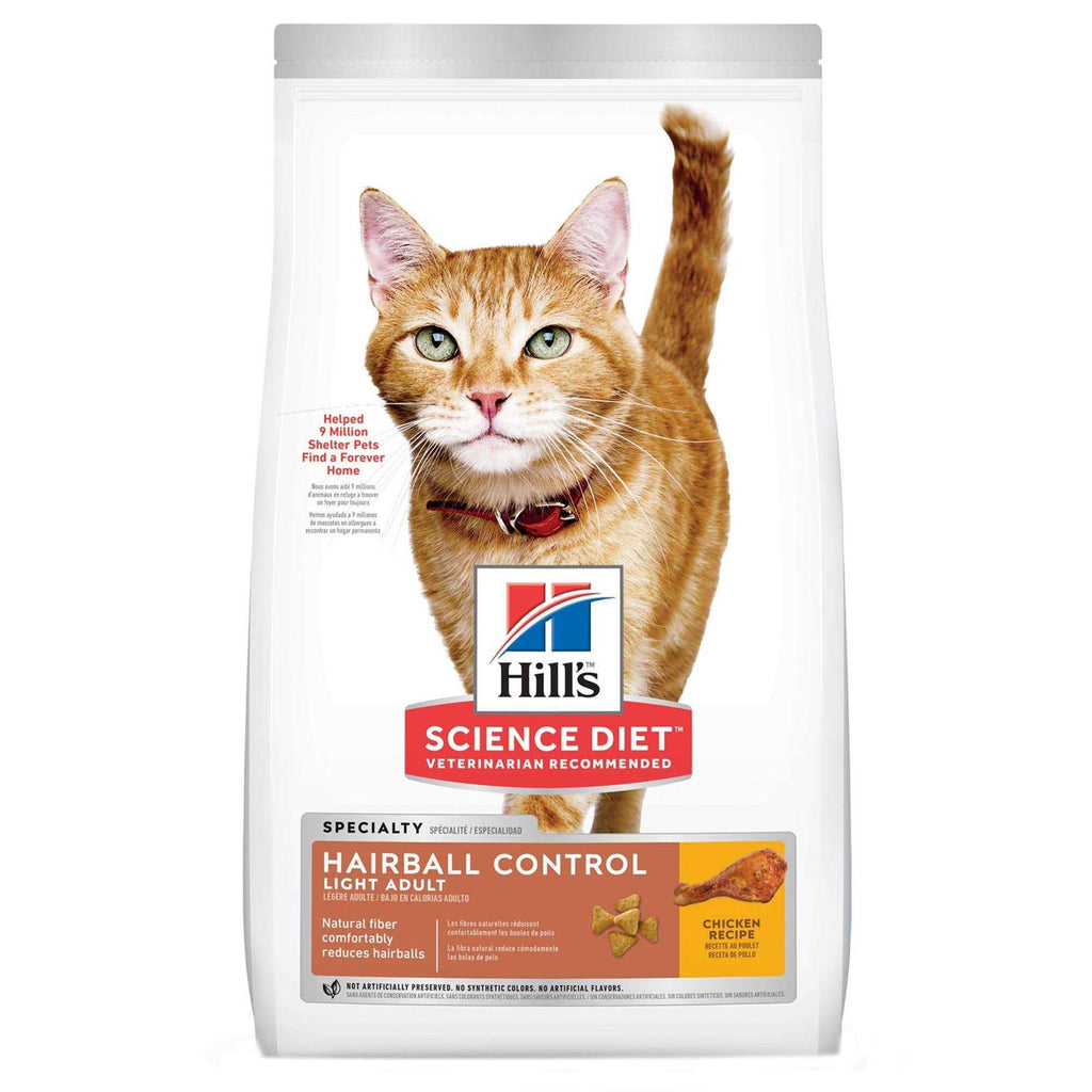 Adult Hairball Control Light Dry Cat Food C942621