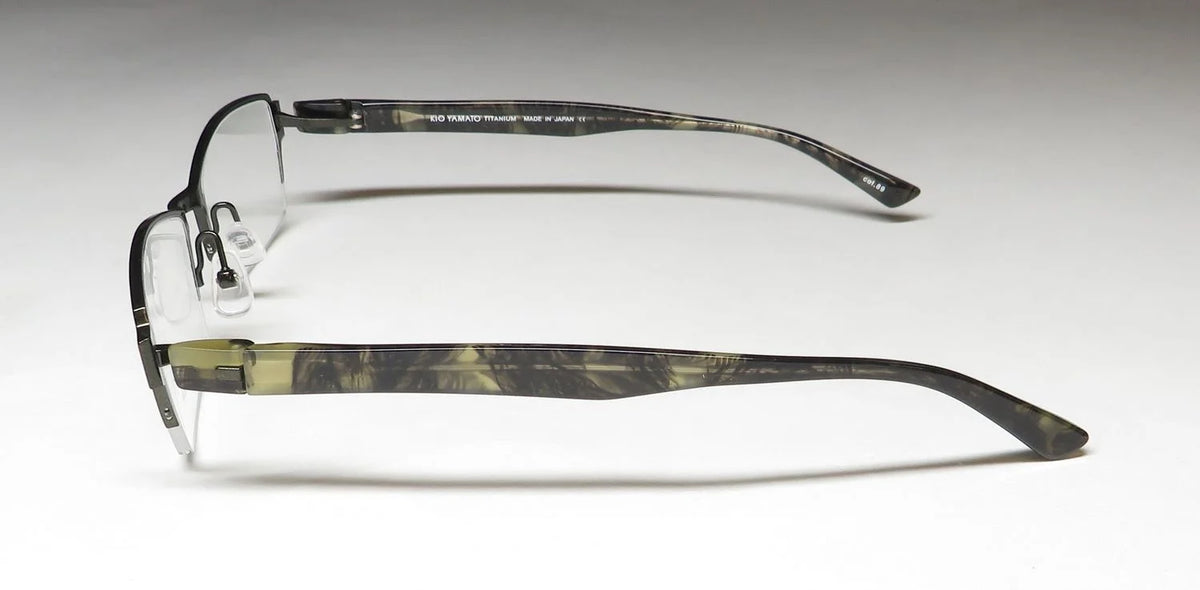 Titanium Half-Rimless Eyeglass Frame Y66337