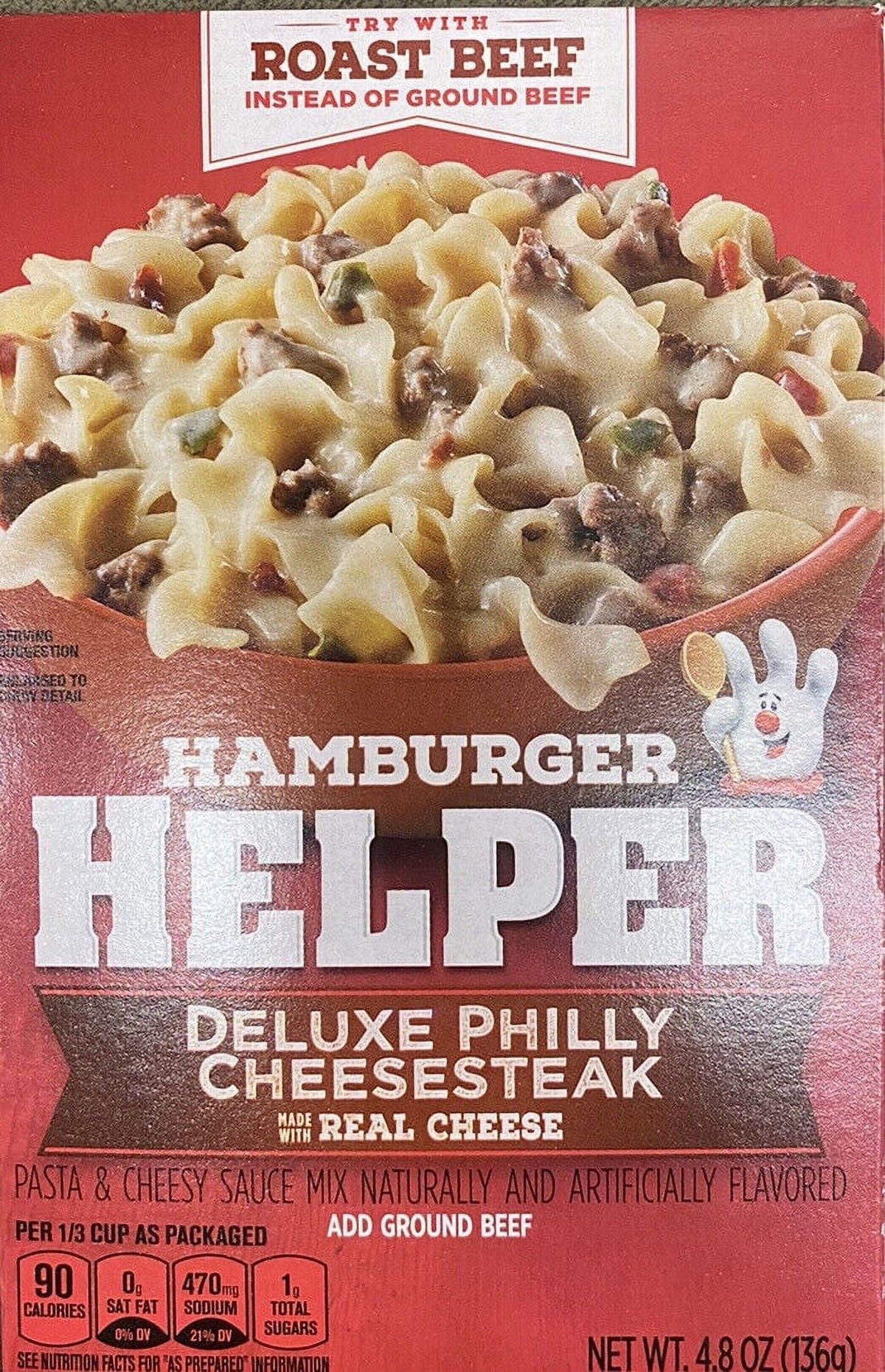 Hamburger Helper Philly Cheesesteak Mix 4.8 oz 2 Pack O256