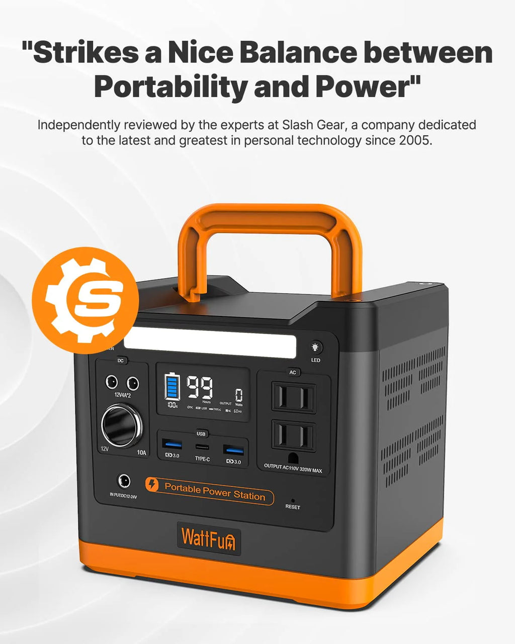 Portable Power Station 96000mAh 298Wh LiFePO4 K774