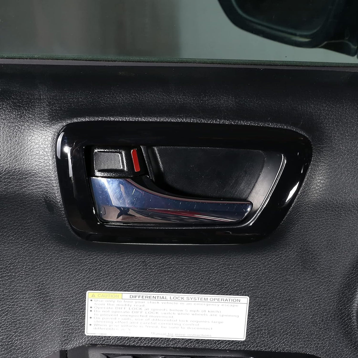 ABS Interior Door Handle Panel Cover Trim W857712