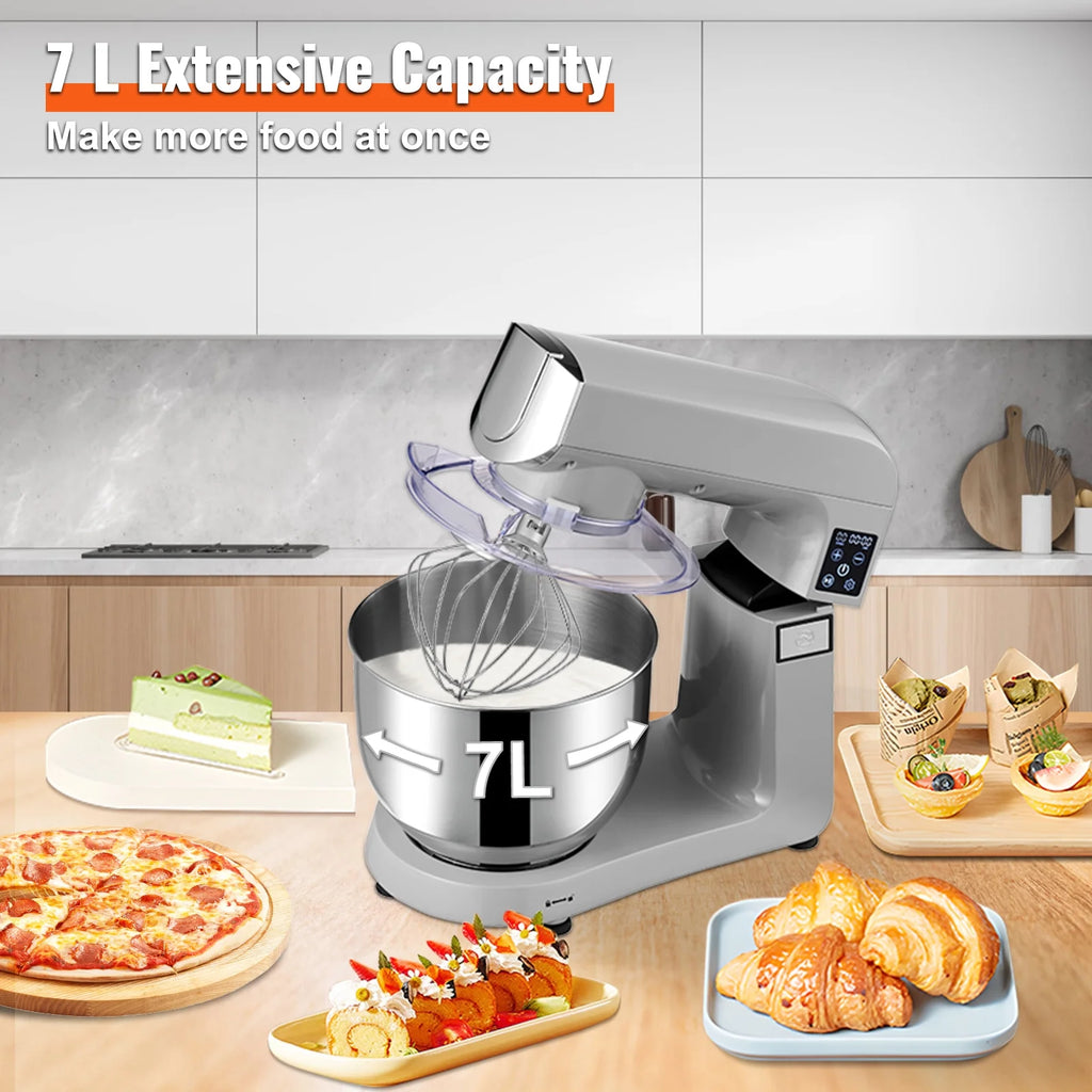 Stand Mixer Tilt Head Dough Mixer 7L 450W 6 Speed B2607