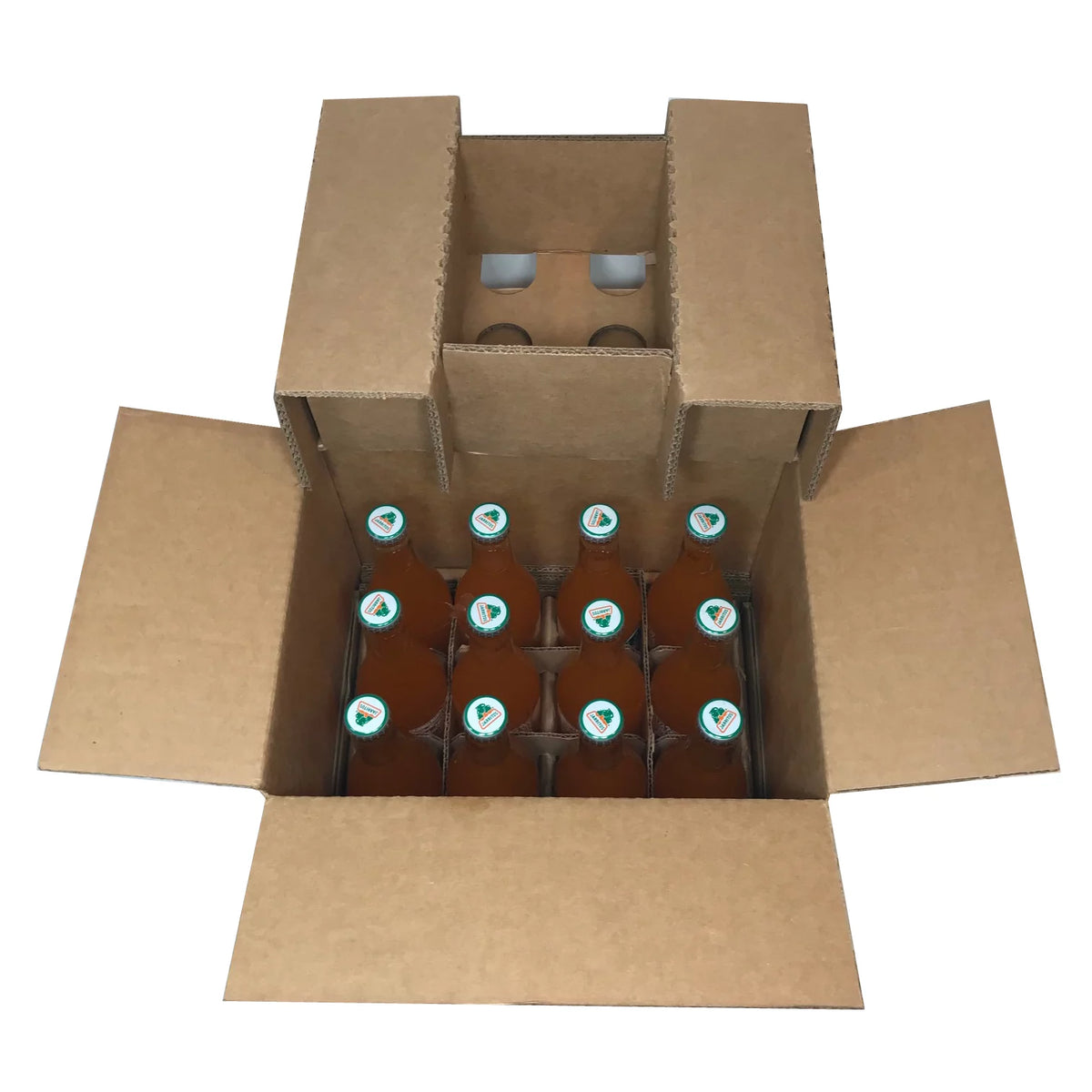 12/11.16 fl. oz. Glass Bottle Case (12-Pack) Sparkling Non-Alcoholic Sangria U359