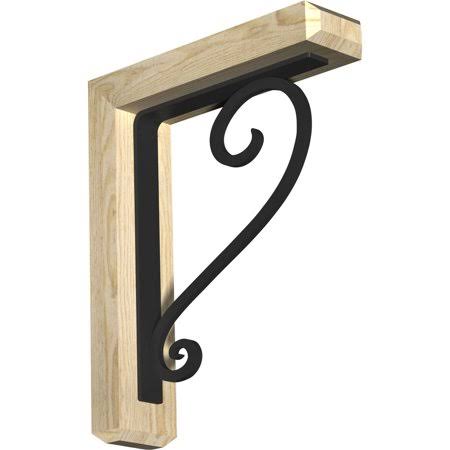 Douglas Fir Iron Bracket N5409