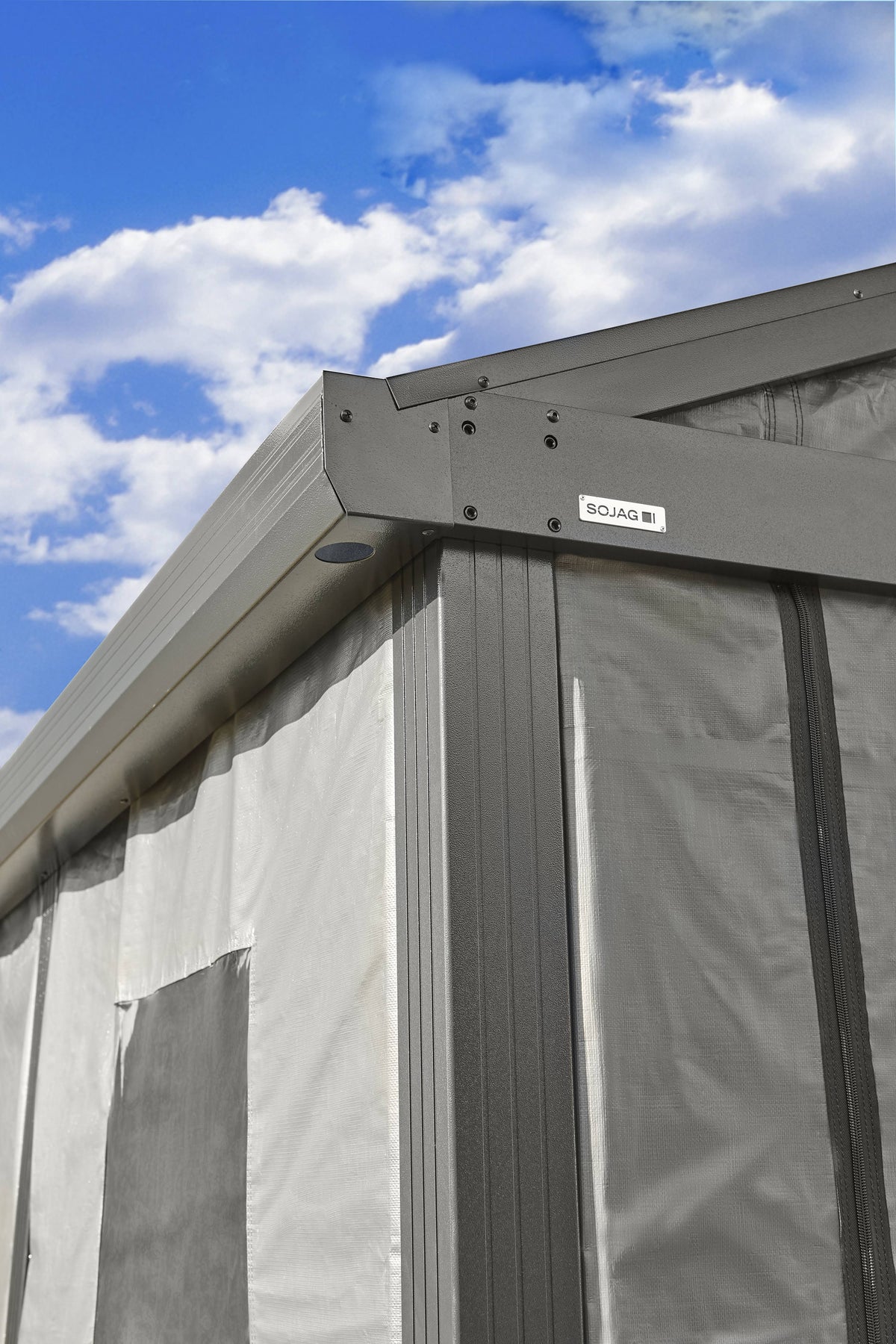 12 ft. x 20 ft. Carport Enclosure Kit N58311