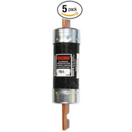 100 Amps Time Delay Cartridge Fuse, 5 per Pack Q1505