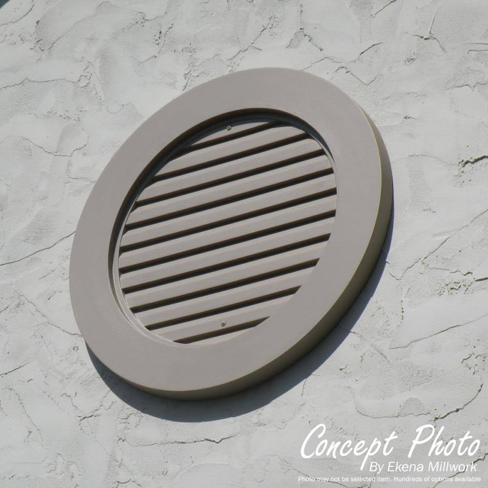 24x22H x 12x22W Vertical Gable Vent Louver Q3446