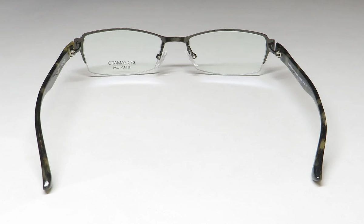 Titanium Half-Rimless Eyeglass Frame Y66337