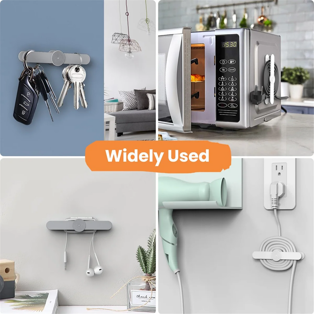 6 Pack Appliance Cord Organizer Stick on W3798