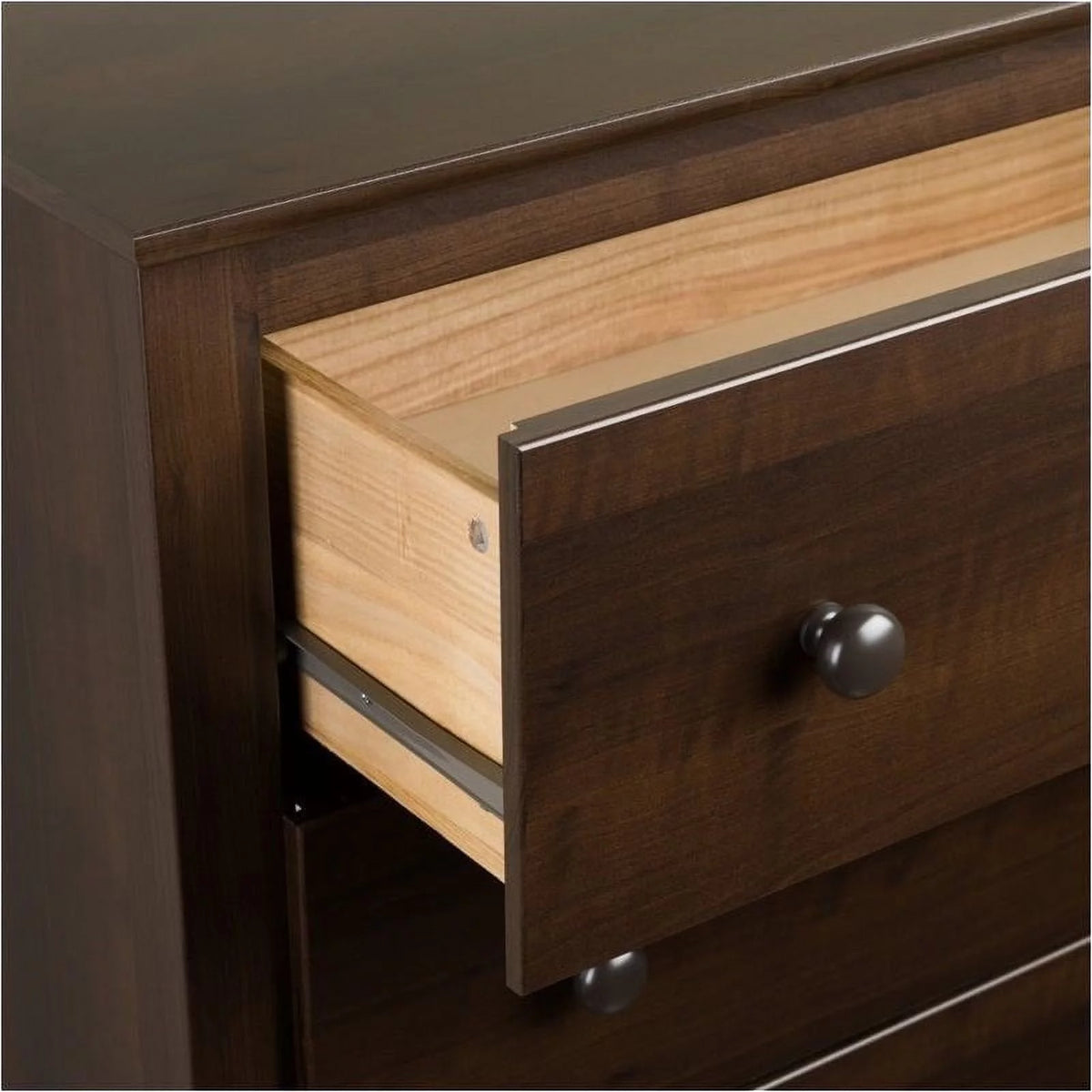 3-Piece Set with 2 Night Tables and 6 Drawer Dresser in Espresso U357