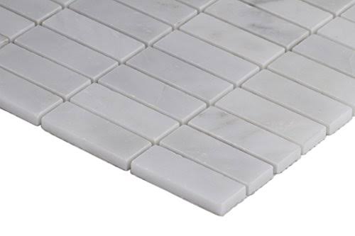 1 x 3 Marble Mosaic Tile T726