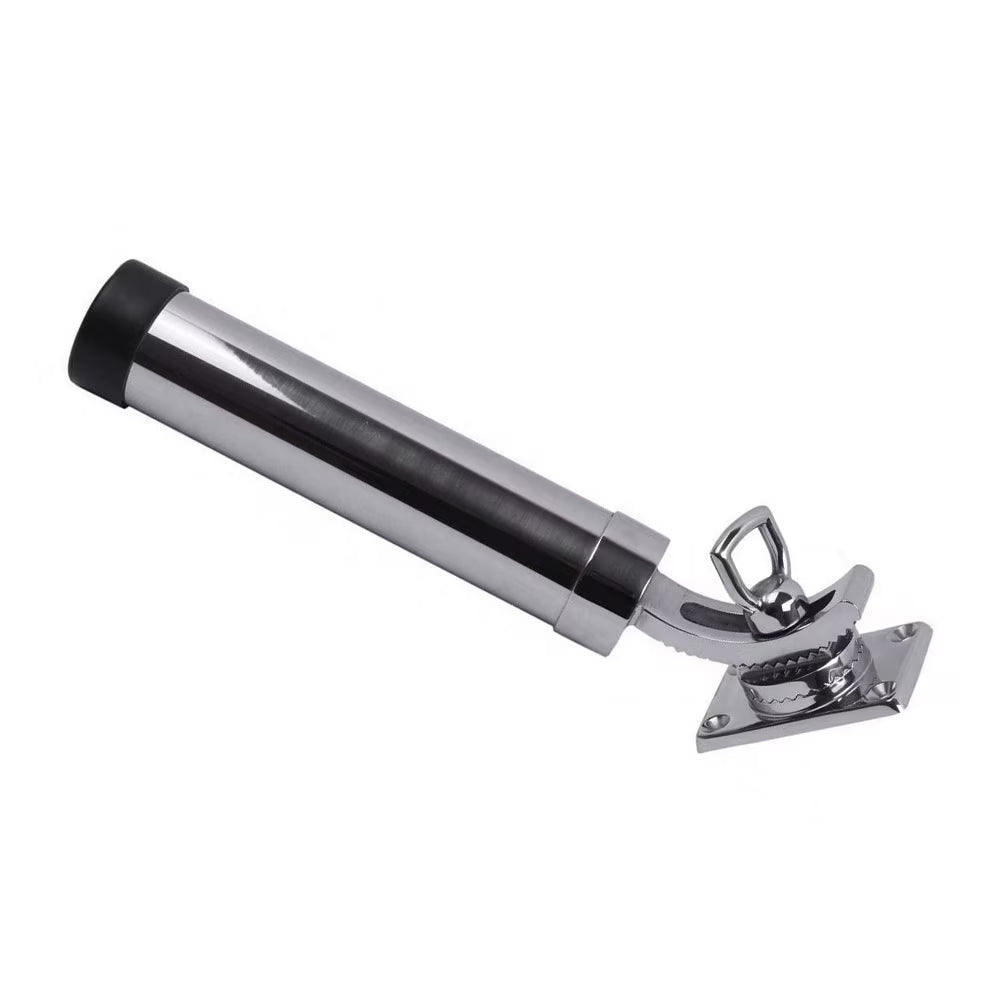 Stainless Steel Rail Mount Rod Holder N285337