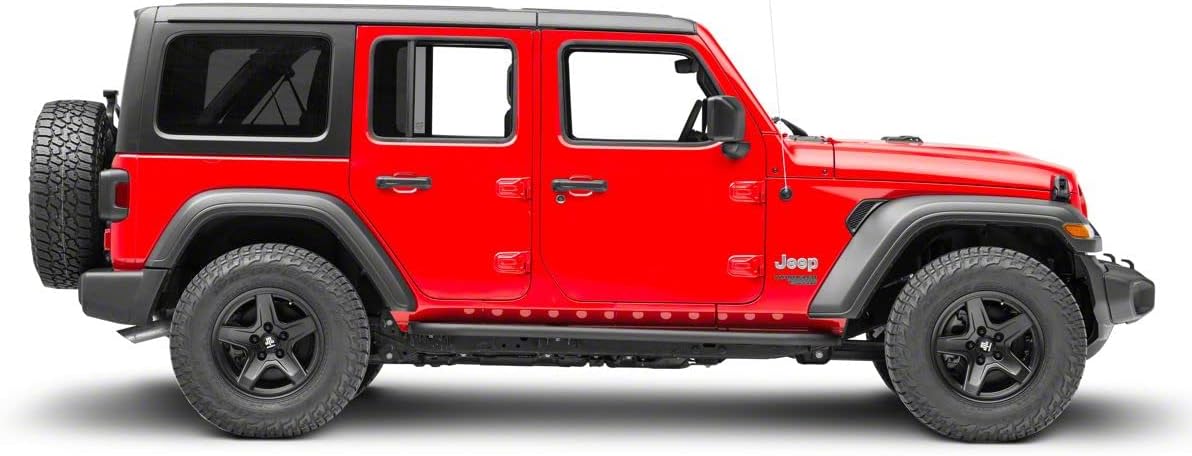 Tubular Rock Sliders for Jeep Wrangler JL 4-Door R8408