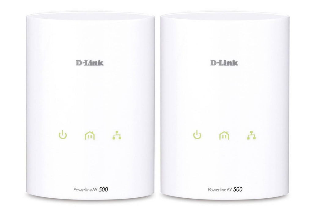 2 Pack PowerLine Bridge 500 Mbps Gigabit Ethernet O7406