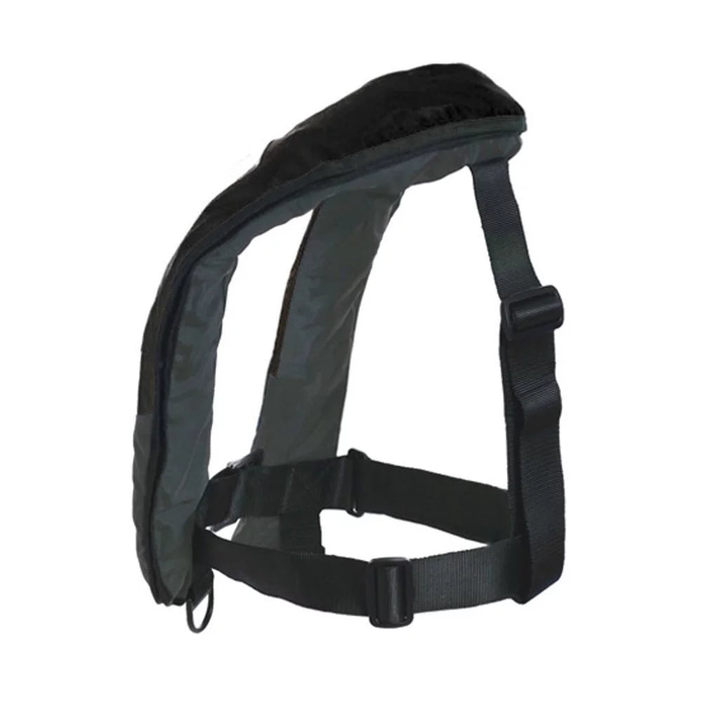 Manual Inflatable Life Jacket PFD Black A534521