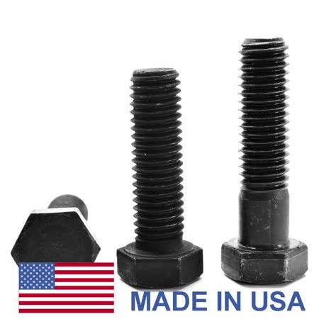 5/16 inch-24 x 4 1/2 inch Fine Thread Grade 8 Hex Cap Screw Black Oxide Pk 50 S177306