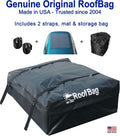 11 Cubic Feet Waterproof Rooftop Cargo Carrier with Straps and Storage Bag S300