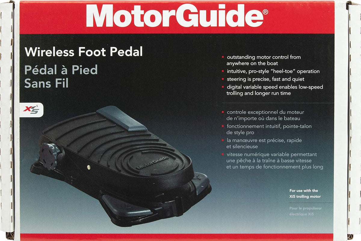 Black Wireless Foot Pedal G241