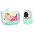 5" 720P HD Video Baby Monitor with 1 Remote Camera, Remote Pan/Tilt/Zoom, Two-Way Audio, Auto Night Vision O703