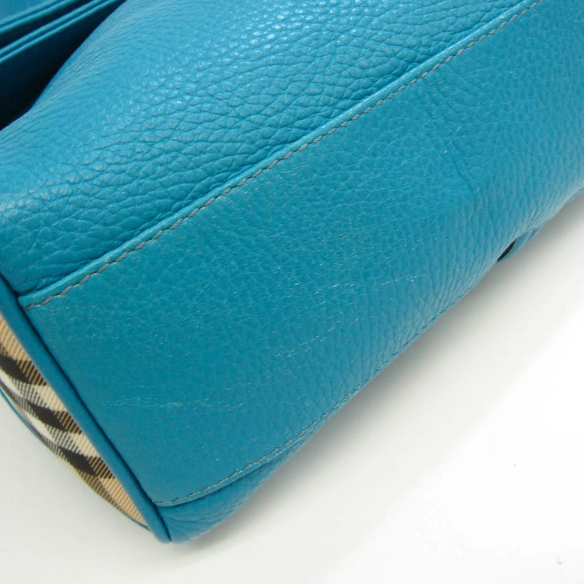 Pre-Owned Leather Shoulder Bag F985