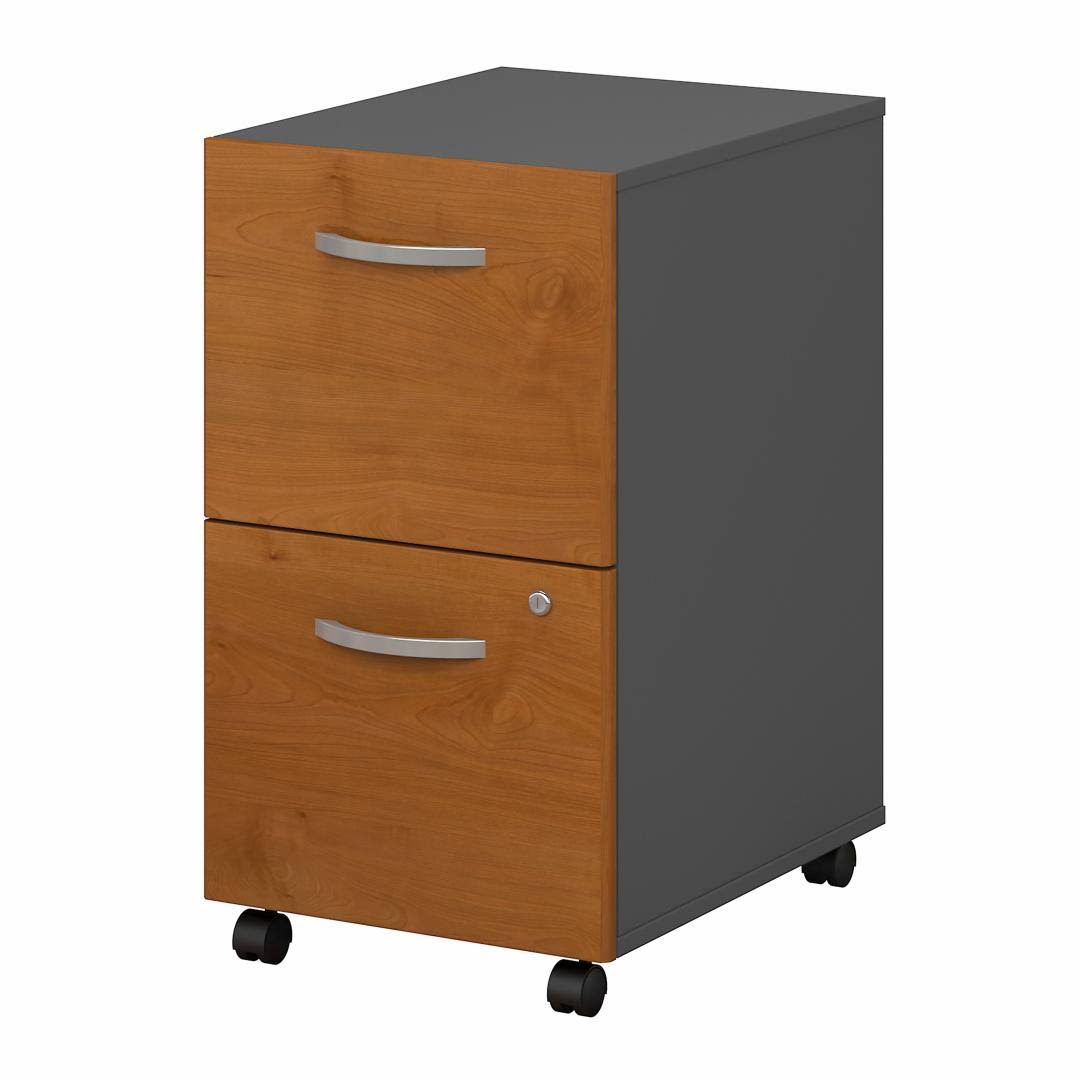 Natural Cherry 2-Drawer Mobile Filing Cabinet G23550
