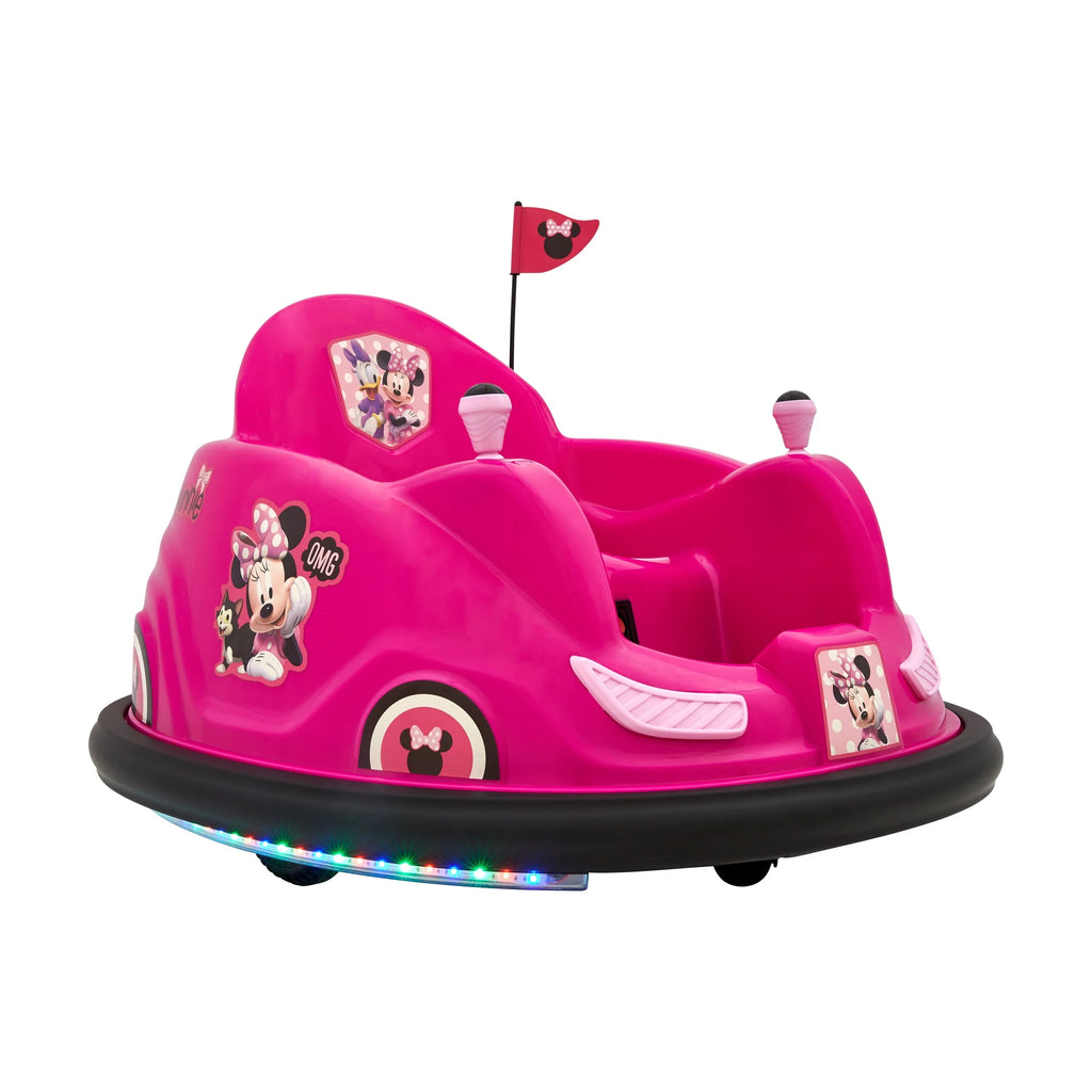 6 Volts Battery Powered Bumper Car with LED Lights and Charger A36444