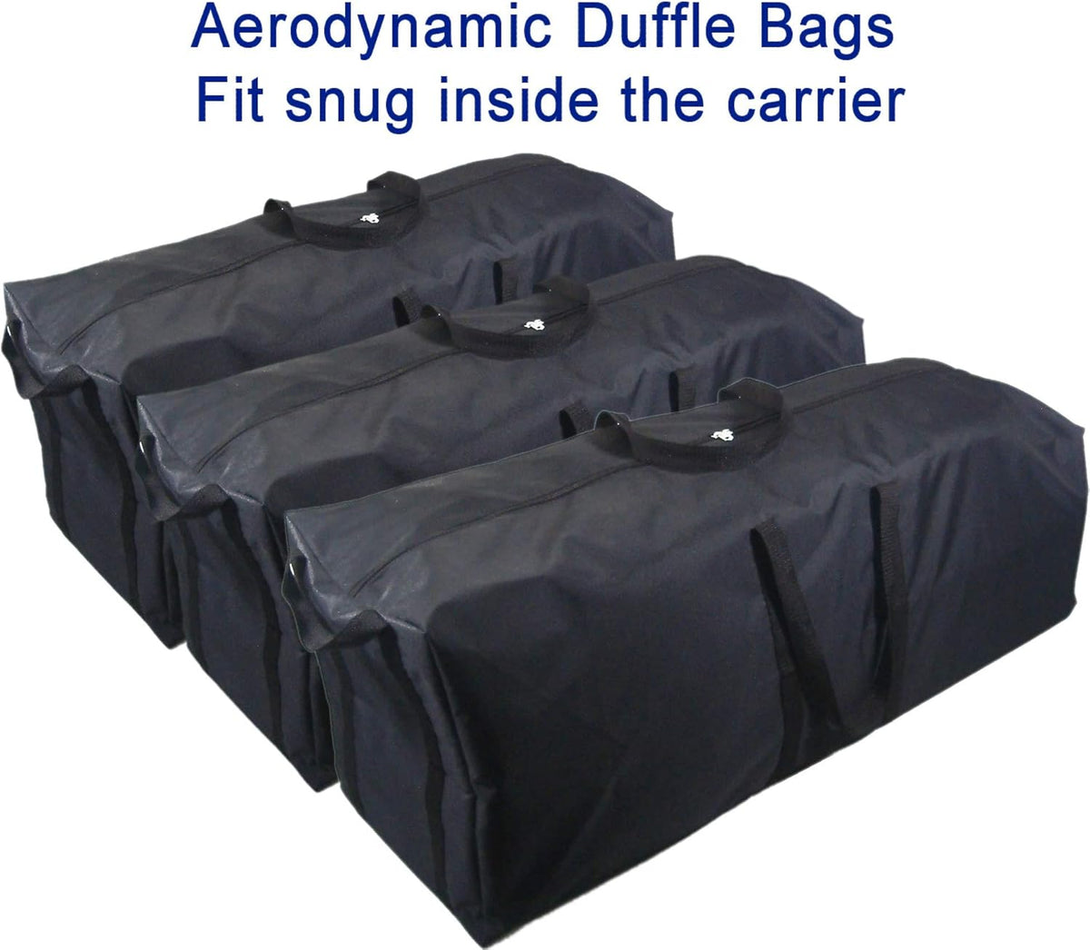 11 Cubic Feet Waterproof Rooftop Cargo Carrier with Straps and Storage Bag S300