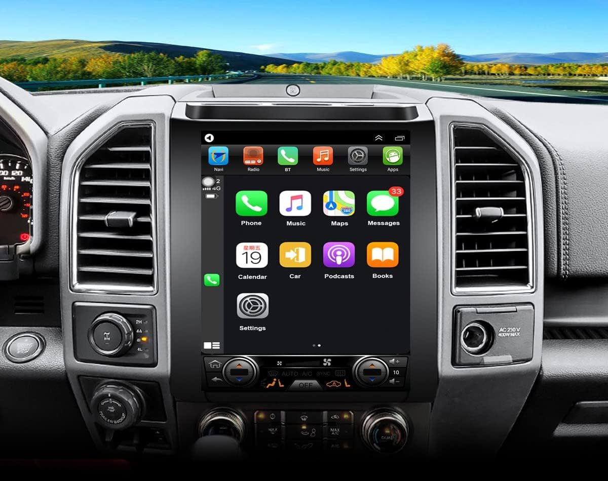 12.1inch Touch Screen Car Stereo Navigation with Wireless Carplay F941