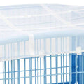 24” 4-Panel Exercise Pet Playpen Mesh Roof Q571