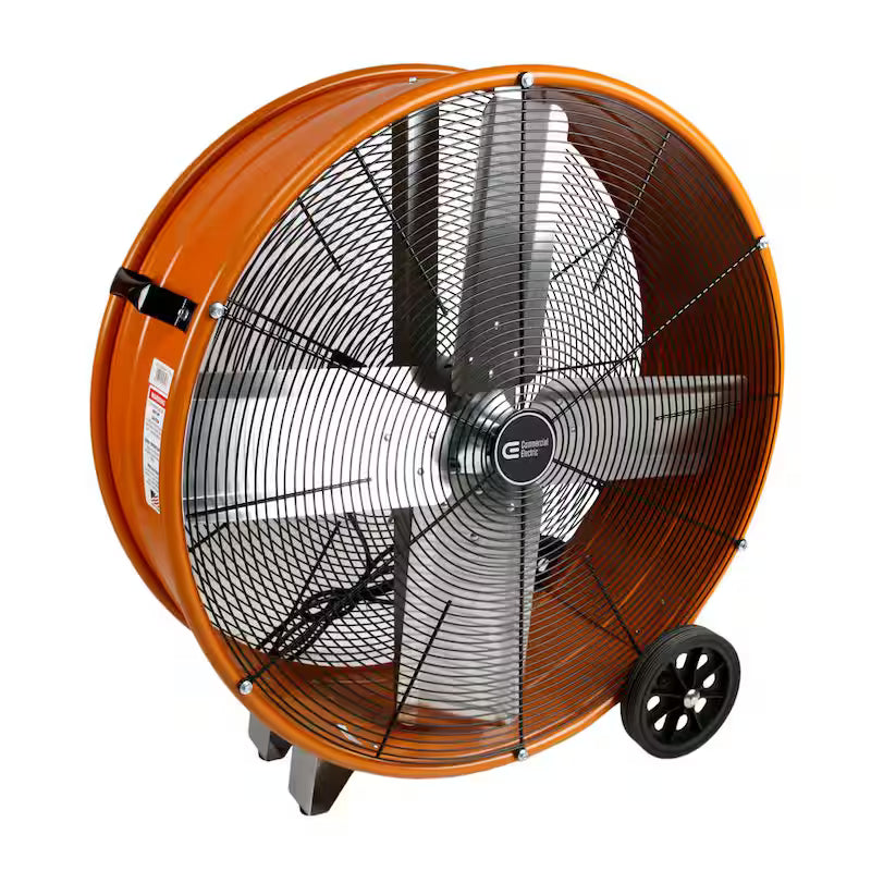 Heavy Duty 2-Speed Direct Drive Drum Fan D421714