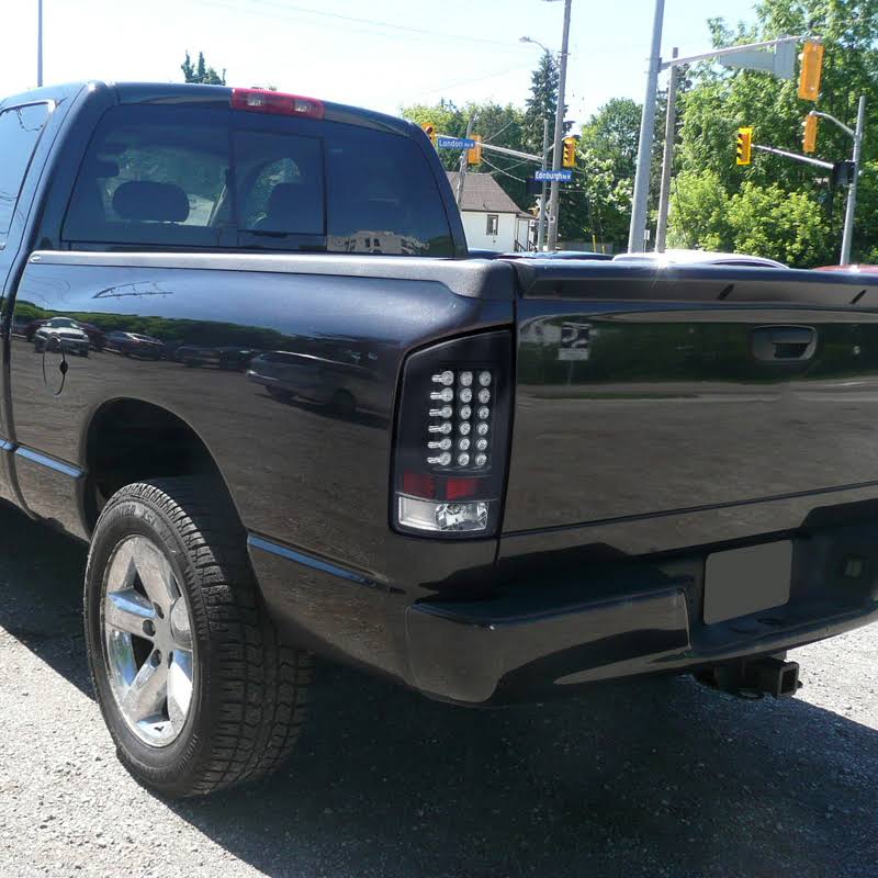 Black LED Tail Lights E59065